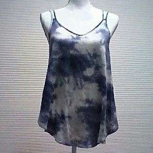 Spaghetti Strap Flowy Tank Top, S